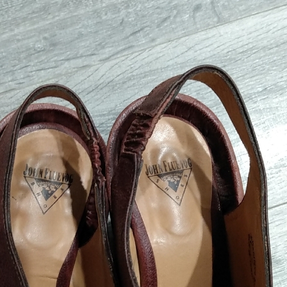 John Fluevog Brown Leather with Zipper - Picture 3 of 16